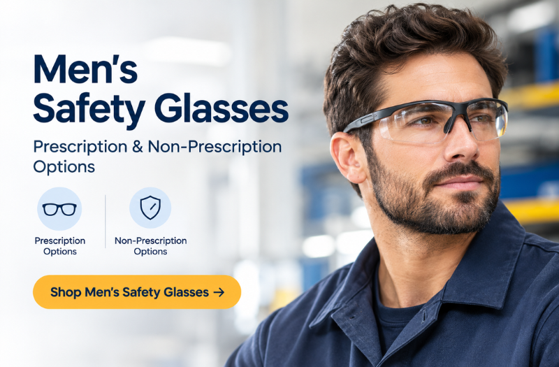 Men safety glasses